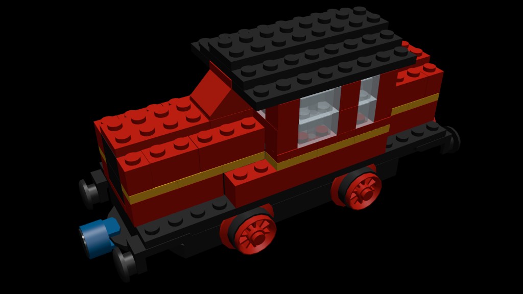 Lego 723-2 Diesel Train preview image 1